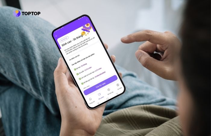 Người có khoản tiền nhàn rỗi trong dài hạn có thể cân nhắc gói “Đỉnh Cao” kỳ hạn 36 tháng