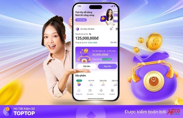 Ngày càng nhiều người có xu hướng gửi tiết kiệm tại TopTop để tối ưu lợi nhuận