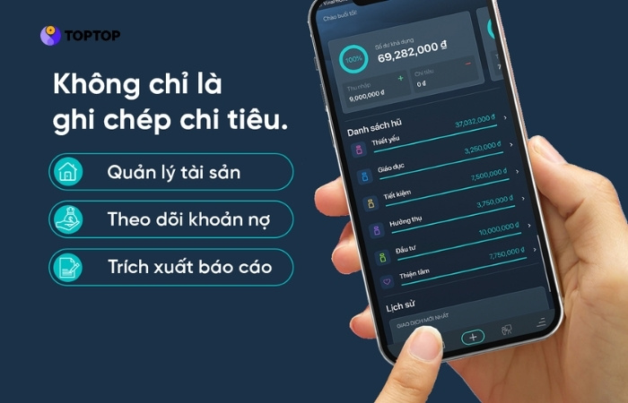 MoneyOi được nhiều người trẻ sử dụng nhằm tiết kiệm chi tiêu hàng tháng hiệu quả